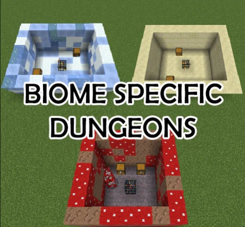Biome Specific Dungeons [1.12.2]