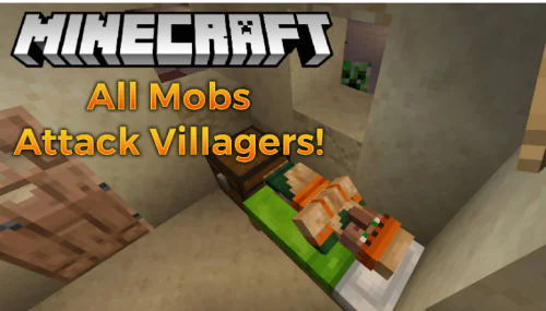 All Mobs Attack Villagers [1.15.2] [1.14.4] [1.12.2]