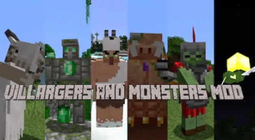 Villargers And Monsters [1.16.5] [1.16.4] [1.15.2] [1.14.4]